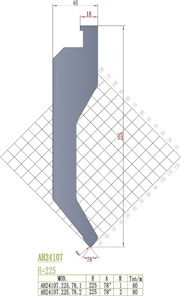 LVD Precision Style Punch AH24107