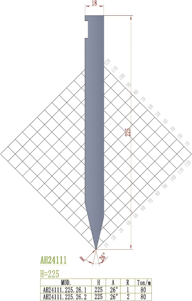 LVD Precision Style Punch AH24111