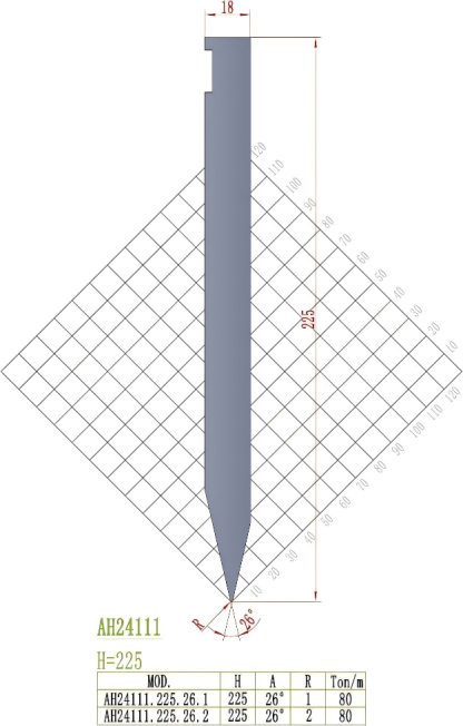 LVD Precision Style Punch AH24111