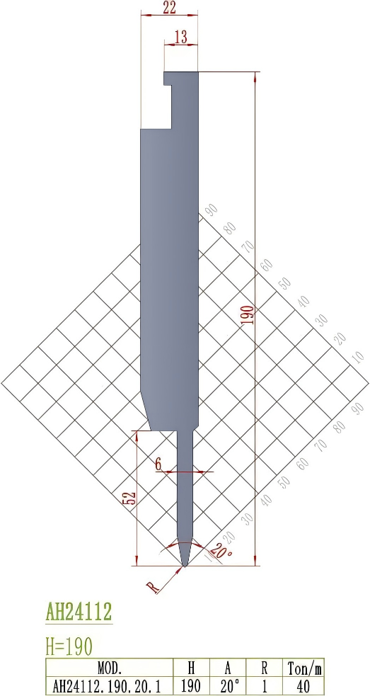 LVD Precision Style Punch AH24112