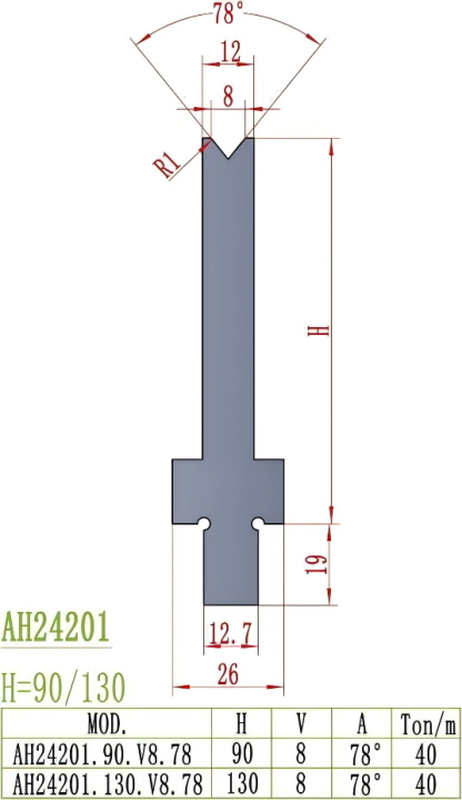 LVD Precision Style Punch AH24201