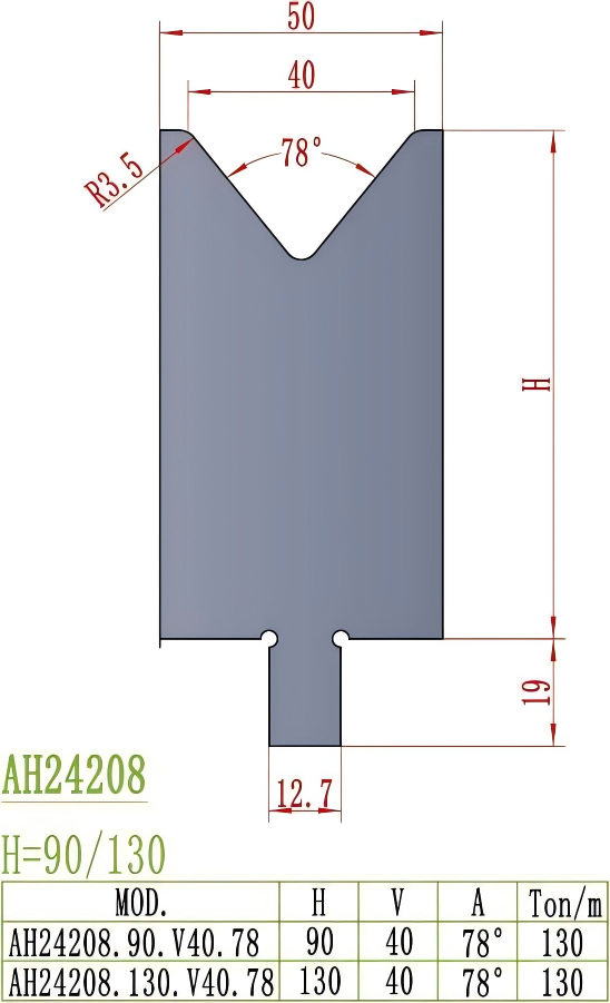 LVD Precision Style Punch AH24208