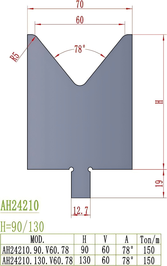 LVD Precision Style Punch AH24210
