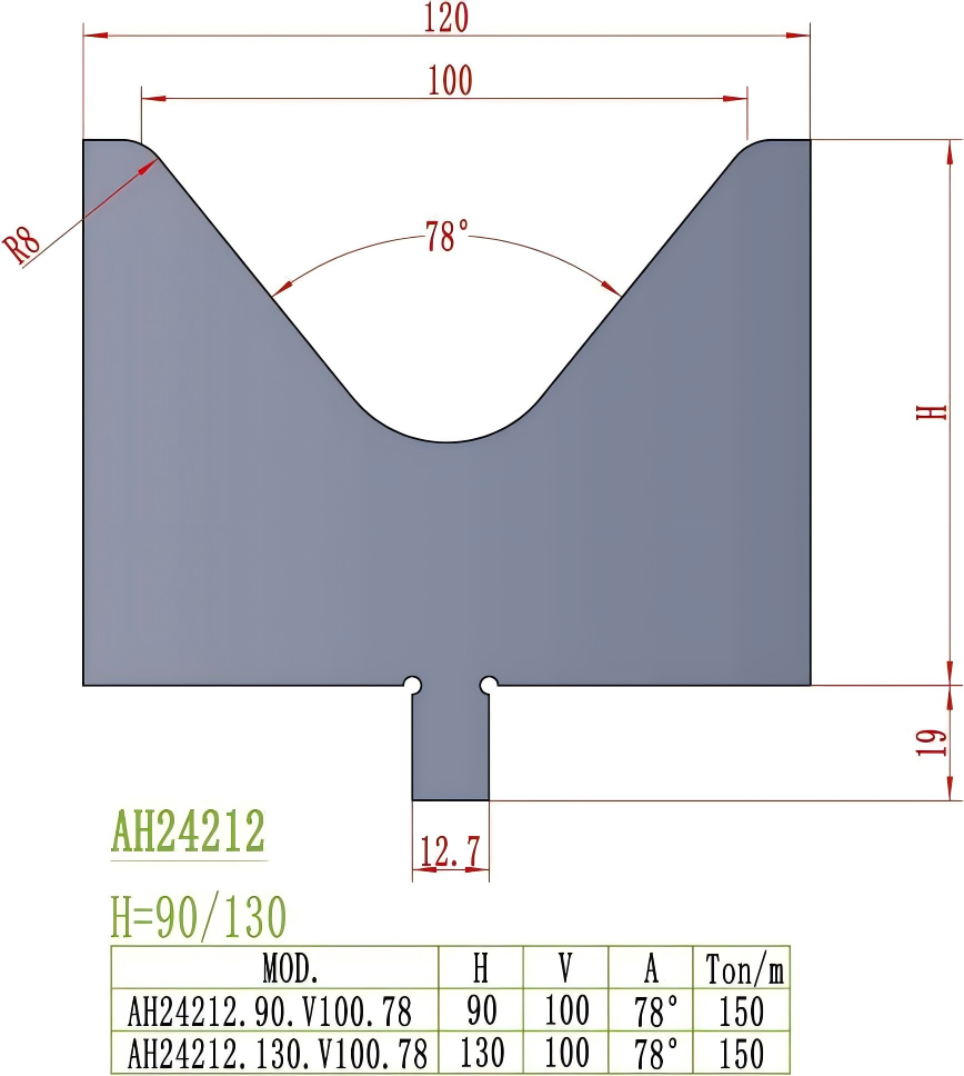LVD Precision Style Punch AH24212