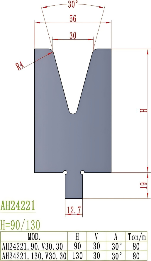 LVD Precision Style Die AH24221