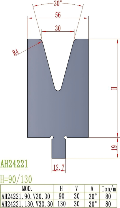 LVD Precision Style Die AH24221
