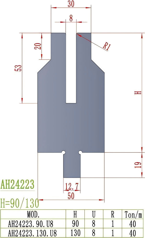 LVD Precision Style Die AH24223