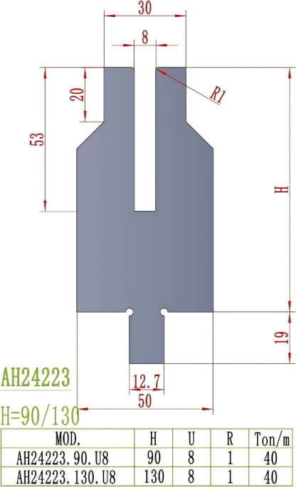 LVD Precision Style Die AH24223