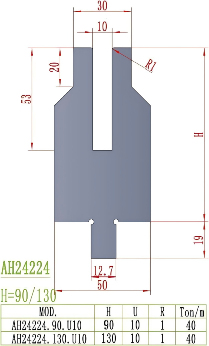 LVD Precision Style Die AH24224