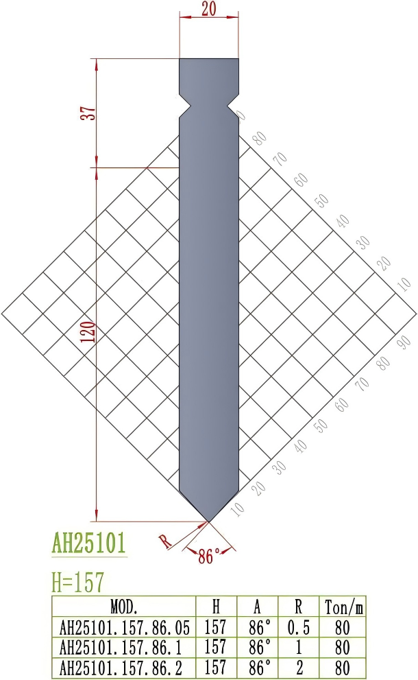 Wila/Trumpf Precision Style Punch AH25101