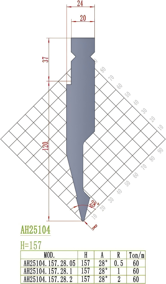 Wila/Trumpf Precision Style Punch AH25104