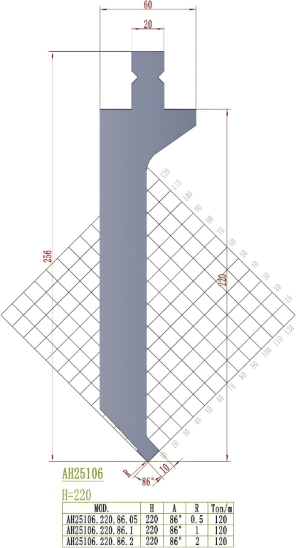 Wila/Trumpf Precision Style Punch AH25106