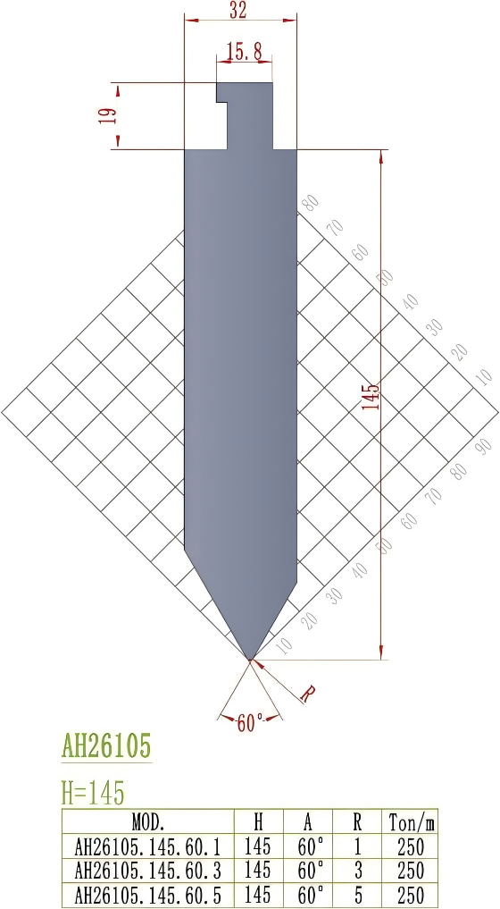 American Precision Style Punch AH26105