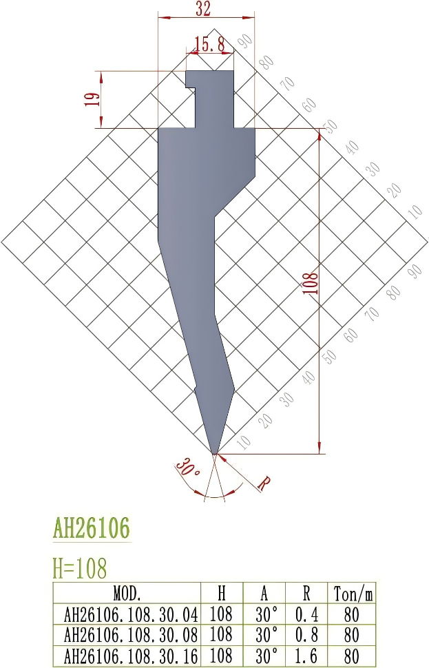 American Precision Style Punch AH26106