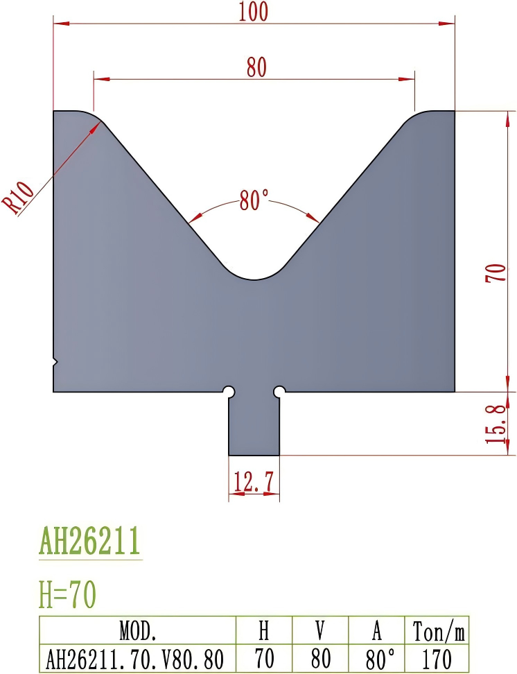 American Precision Style Die AH26211
