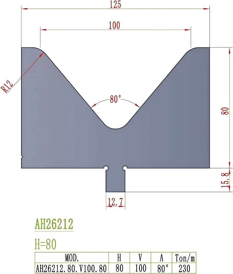 American Precision Style Die AH26212