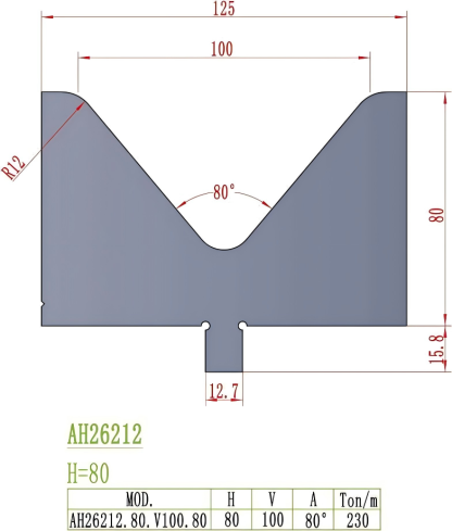 American Precision Style Die AH26212