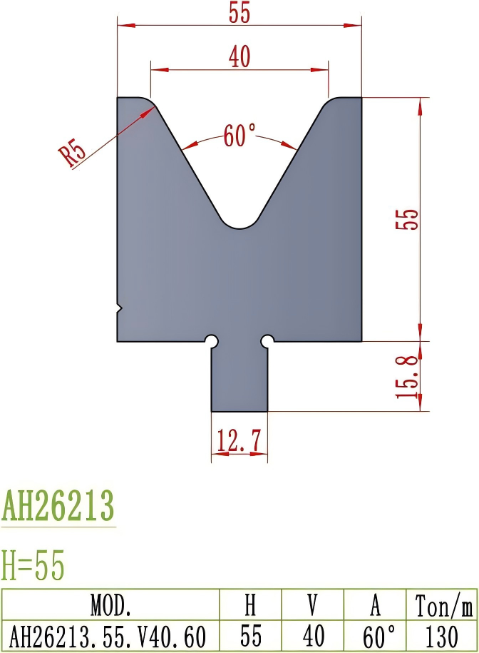 American Precision Style Die AH26213