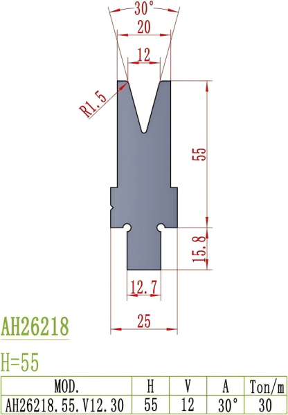 American Precision Style Die AH26218