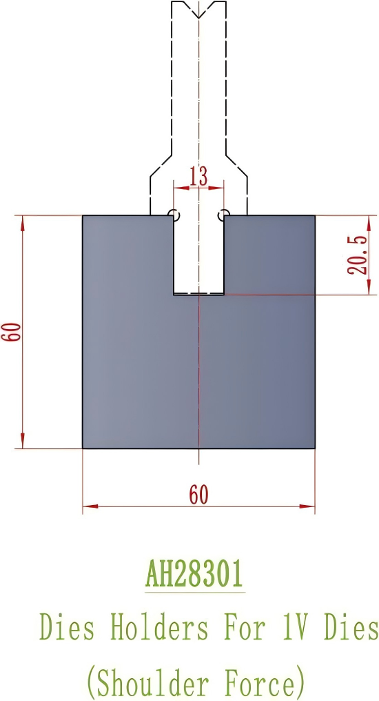 Dies tools holder AH28301