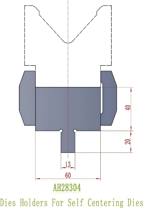 Dies tools holder AH28304