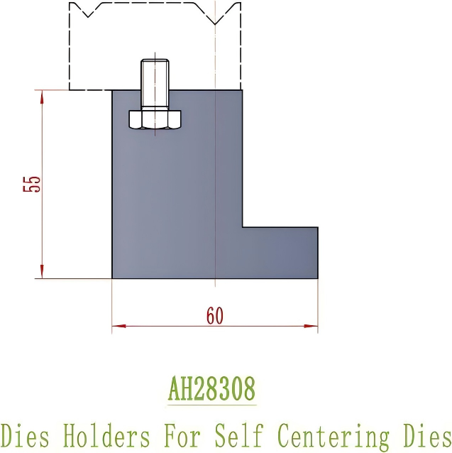 Dies tools holder AH28308