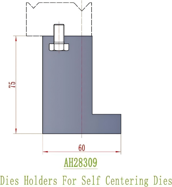 Dies tools holder AH28309