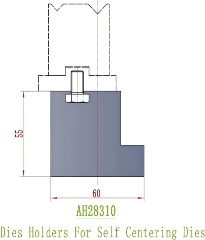 Dies tools holder AH28310