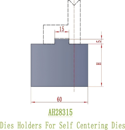 Dies tools holder AH28315