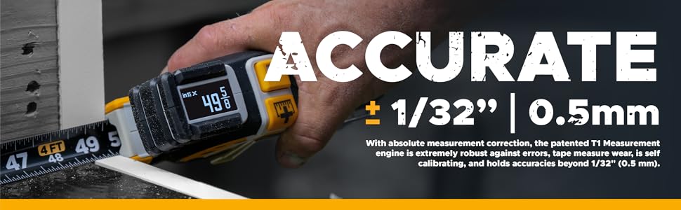 REEKON ACCURATE T1 TOMAHAWK DIGITAL TAPE MEASURE