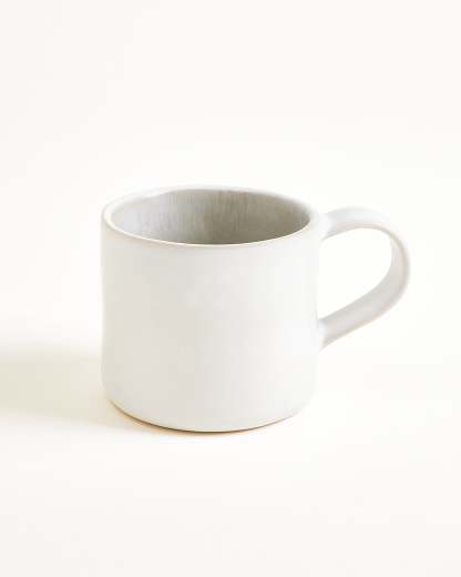 Tasse Areia en grès brillant 0,55l faonnée à la main avec effet craquelé naturel