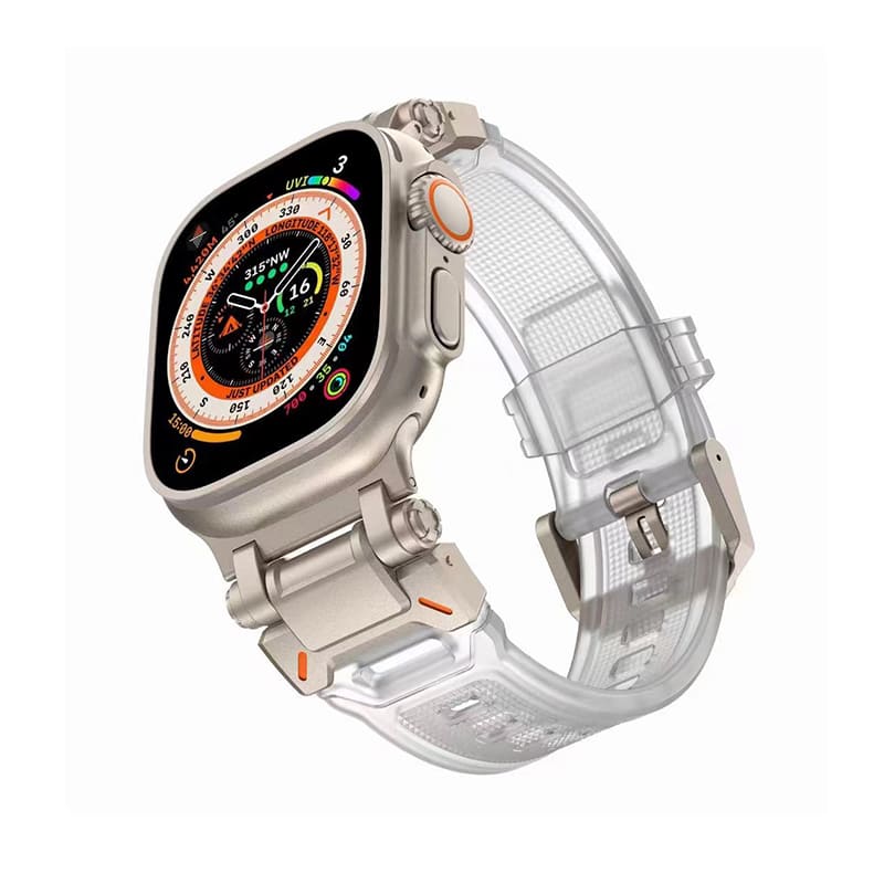 Ultimate Luxury TPU Band with Titanium Connector for Apple Watch