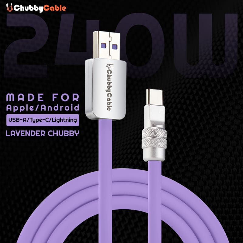 Lavender Edition 240W Fast Charge Cable