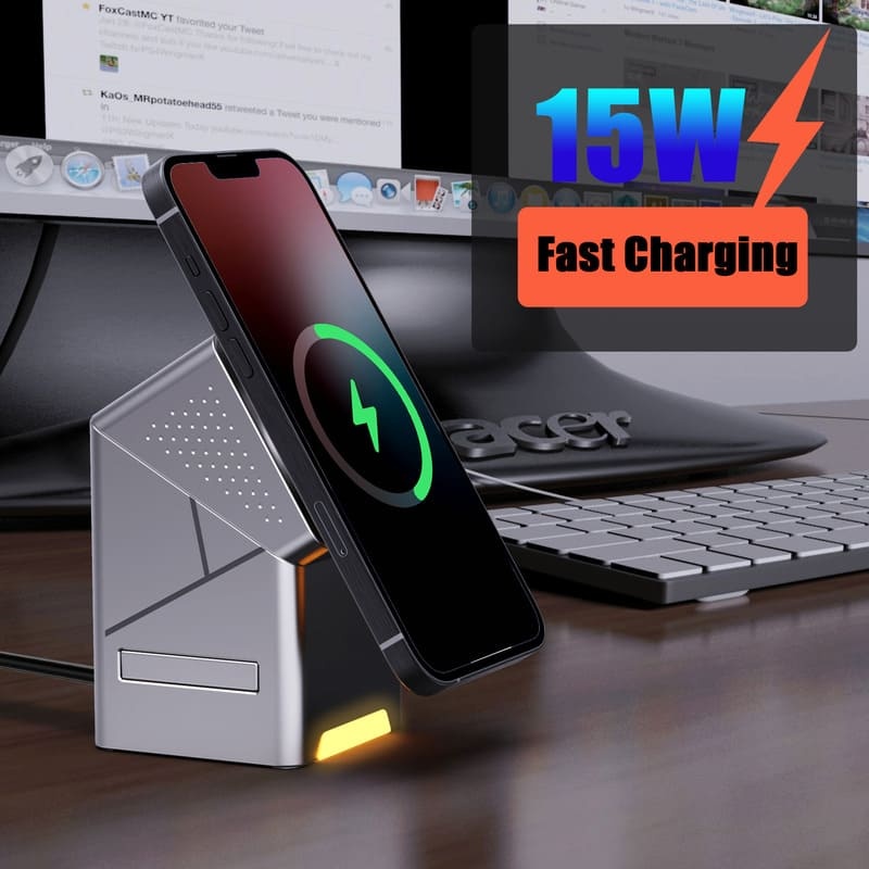 3 In 1 Magnetic Wireless Fast Charger