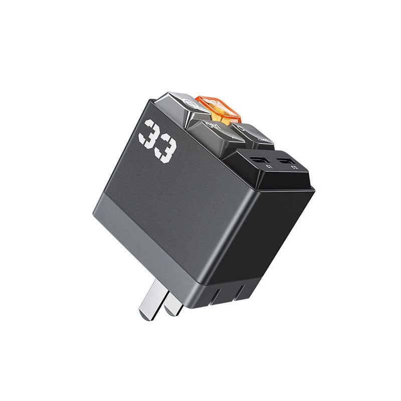 33W Dual Type-C Port Keyboard-Inspired GaN Charger