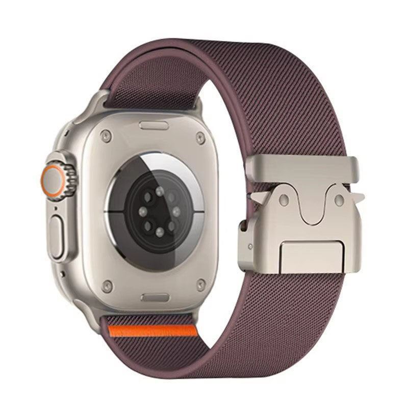 "AdventureFit" Nylon Braided Loop Parachute Buckle For Apple Watch