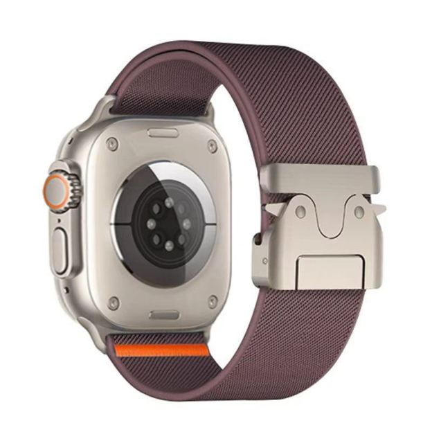 "AdventureFit" Nylon Braided Loop Parachute Buckle For Apple Watch