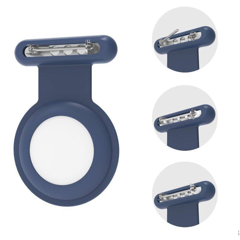 Airtag Pin Silicone Protective Cover Anti-Lost Locator Anti-Fall Tracker
