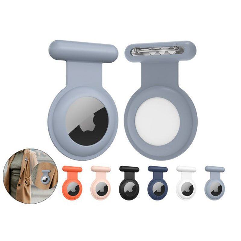 Airtag Pin Silicone Protective Cover Anti-Lost Locator Anti-Fall Tracker