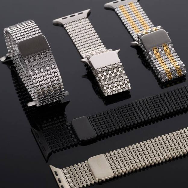 "Business Magnetic Strap" Metal Stainless Steel Strap for Apple Watch
