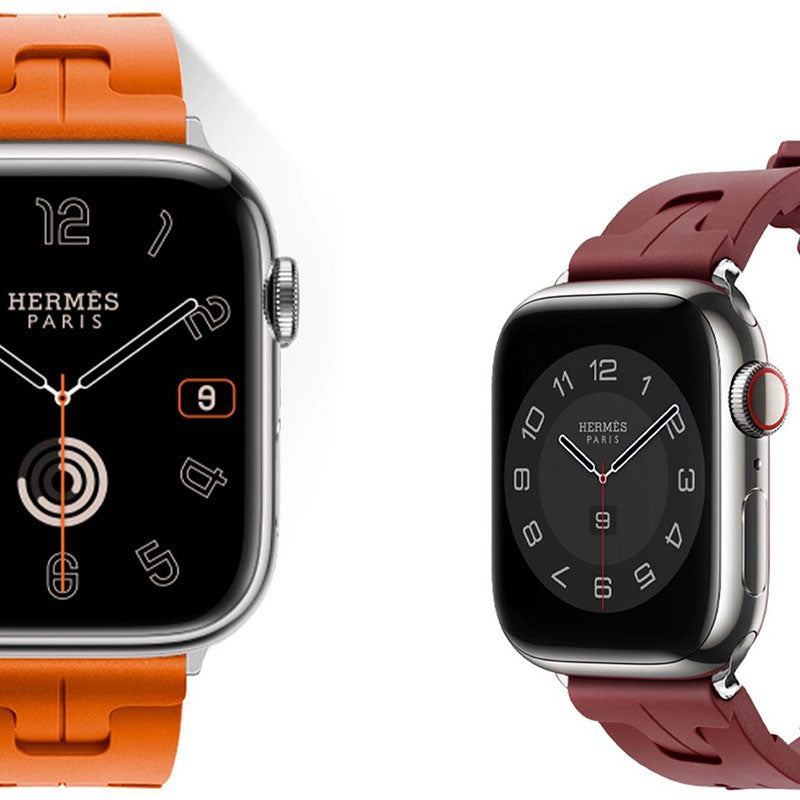 "Candy Color H-Type" Liquid Silicone Folding Buckle Band For Apple Watch