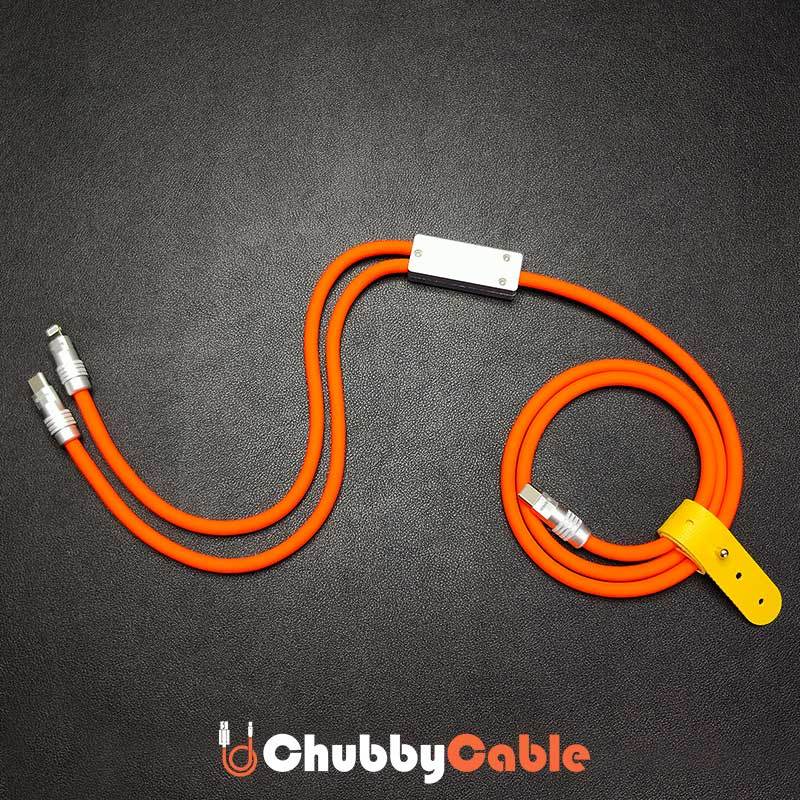 "Chubby" 2 IN 1 100W Charge Cable