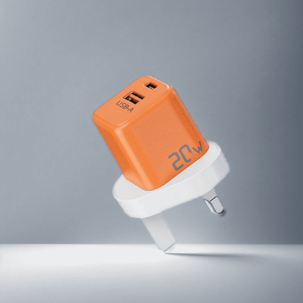 "Chubby" 20W Dual Port Fast Charger
