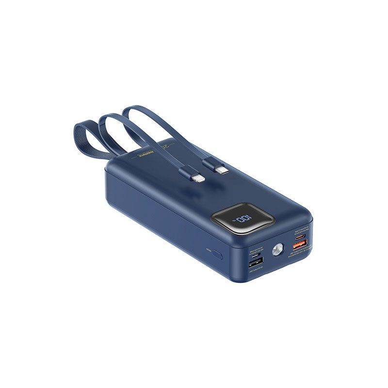 "Chubby" 20W+22.5W 30000mAh Power Bank With Built-In Cord