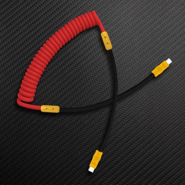 "Chubby Mood" Silicone Braided Fast Charging Cable #831