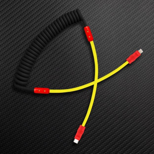 "Chubby Mood" Silicone Braided Fast Charging Cable #831