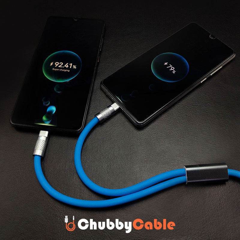 "Chubby Pro" 2 IN 1 Fast Charge Cable