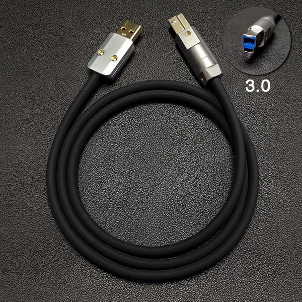 "Chubby" USB/ Type-C Printer Cable