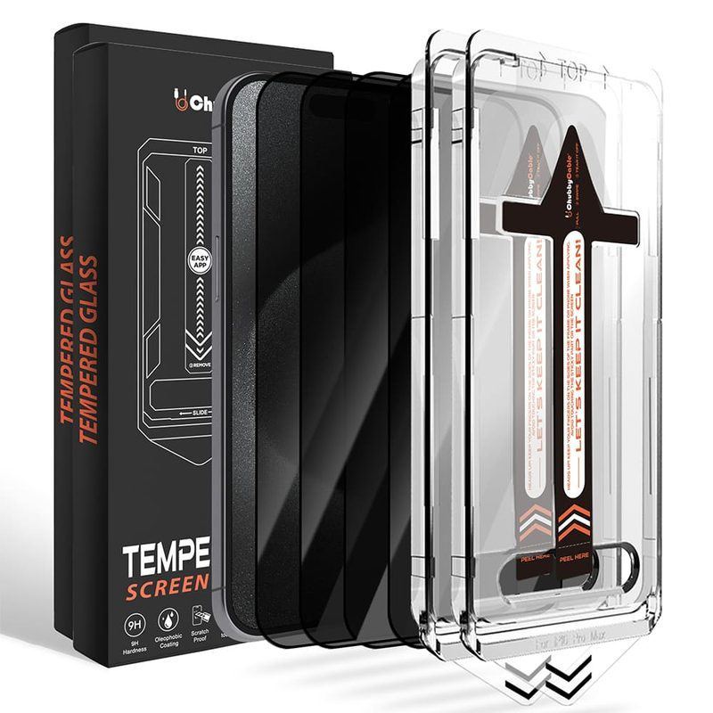 ChubbyShield Ultra - Military-Grade Privacy Screen Protector with Ultra-easy Install Box（副本）