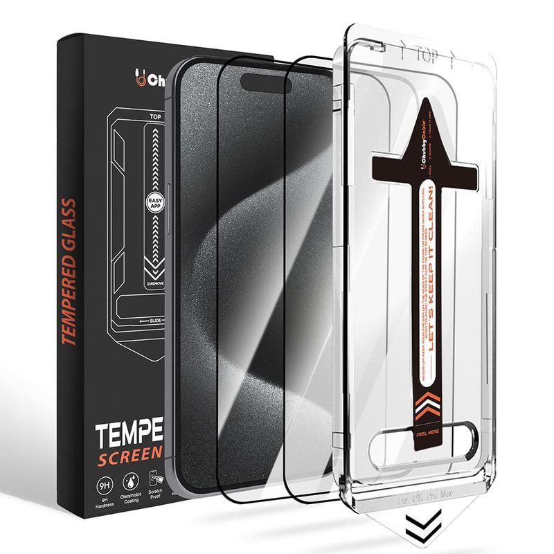 Chubbycable SpyBlocker Military-Grade Privacy Screen Protector | Screen Armor with Magic Installer & Self-Cleaning Adhesive